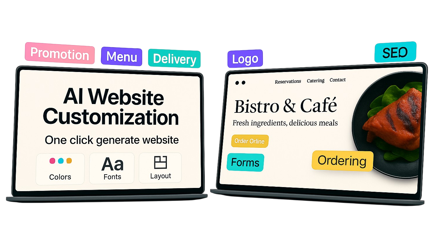 OwnMenu Dashboard – Restaurant Website Builder and SEO